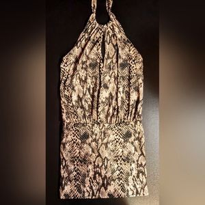 Arden B. Snake Print Dress NWT